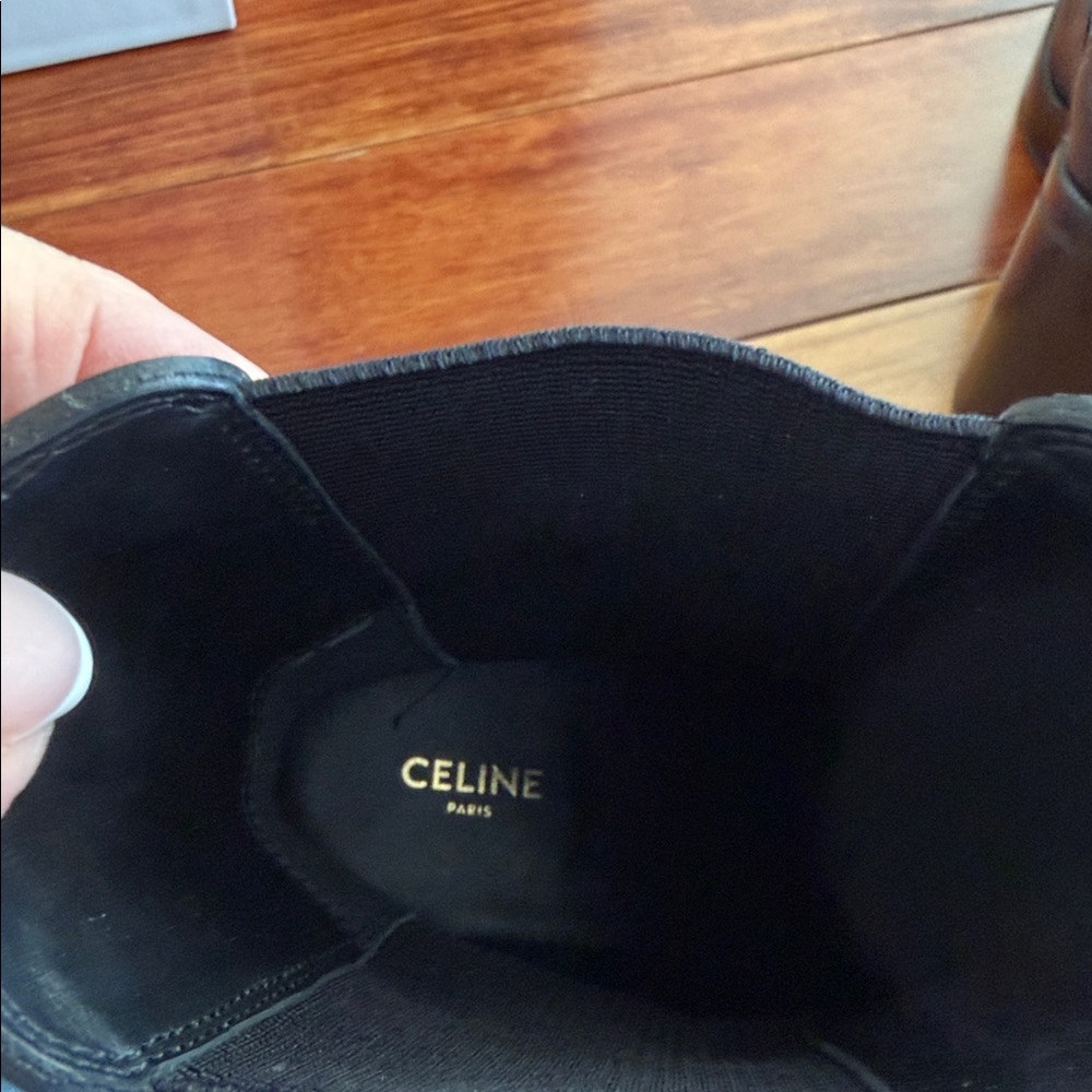 Celine “Chelsea” platform Boots size 39 NWT - Picture 8 of 15